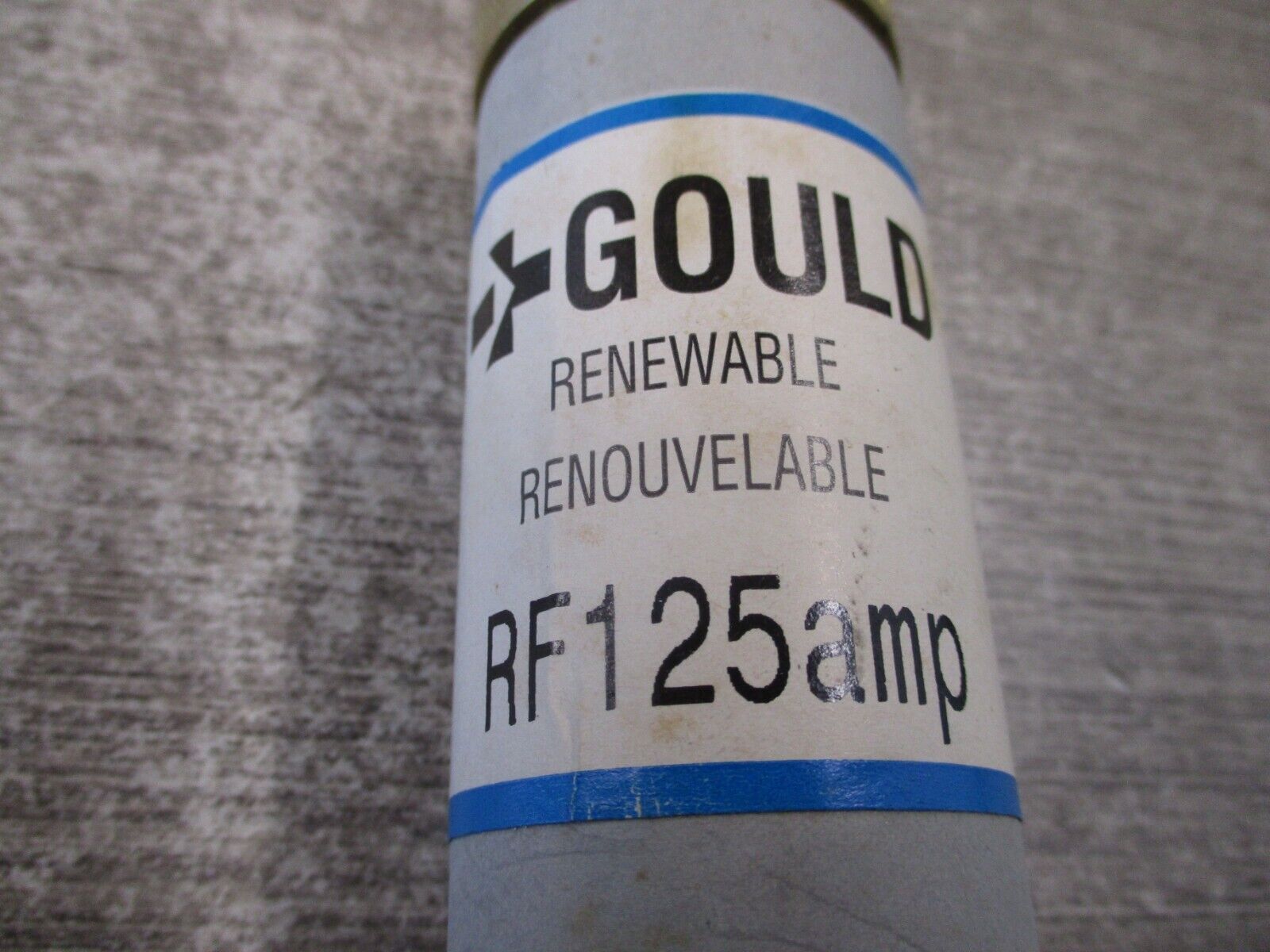 Gould Fuse RF125 125A 250V Used