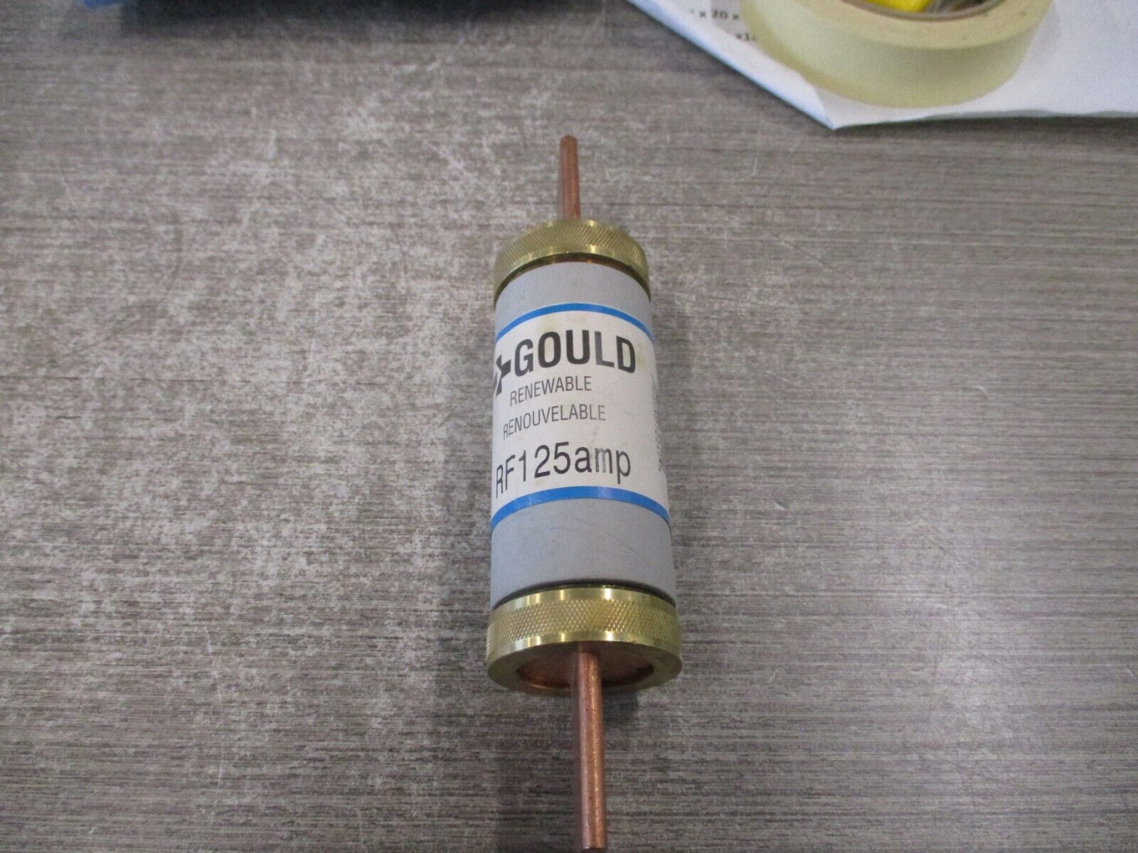 Gould Fuse RF125 125A 250V Used