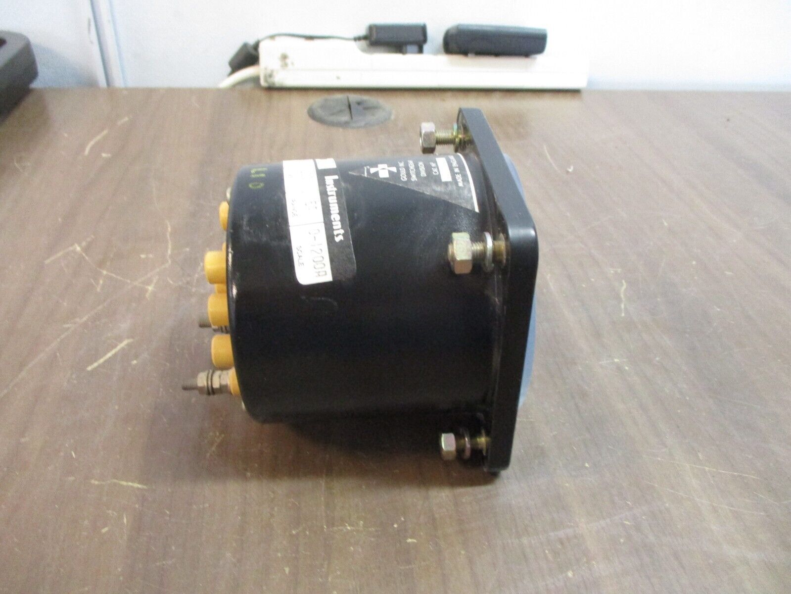 Crompton / Gould Type 077-08 AC Ammeter AA1 LSSV Range: 0-1200A Used