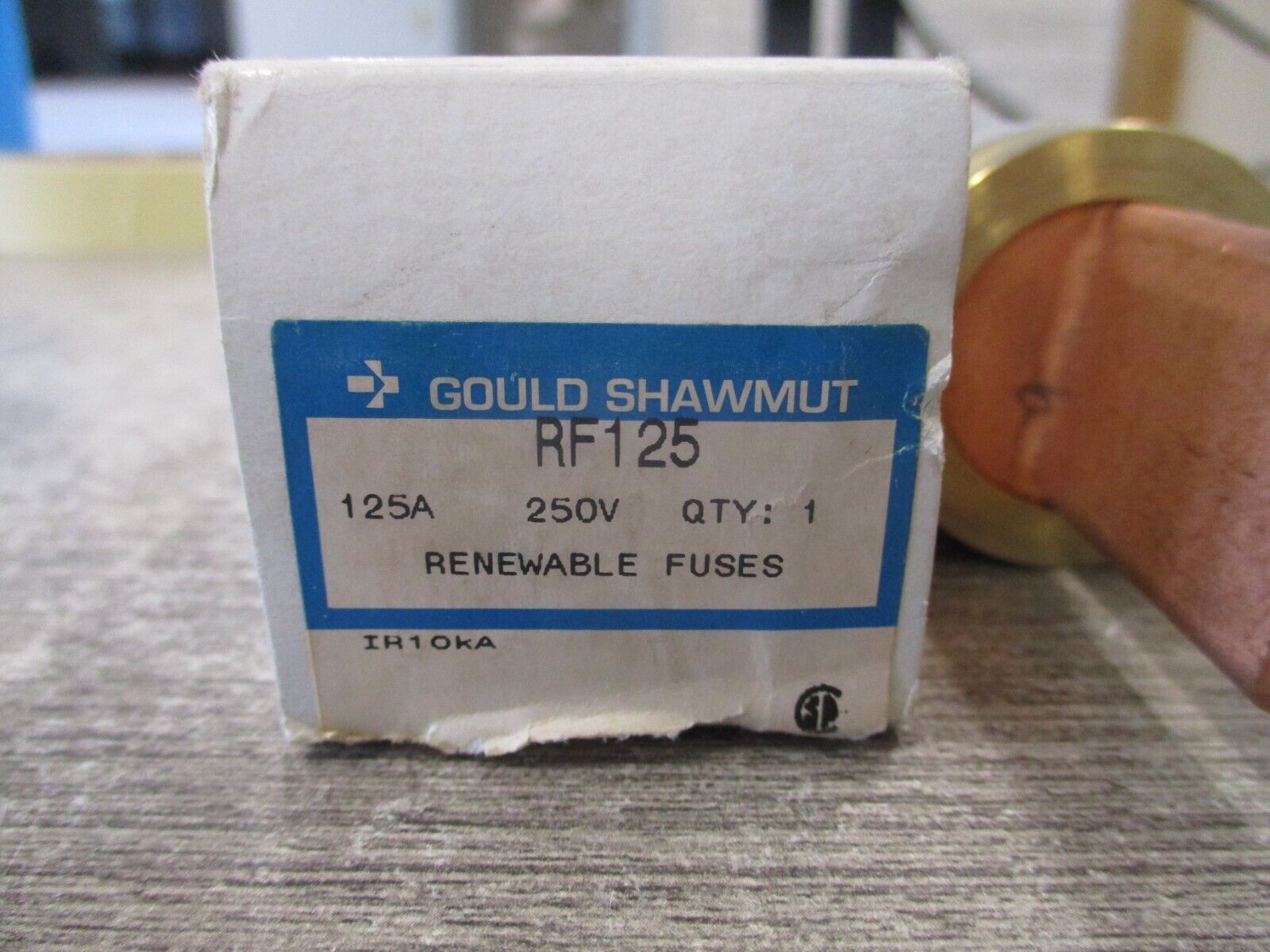 Gould Shawmut Fuse RF125 125A 250V New Surplus