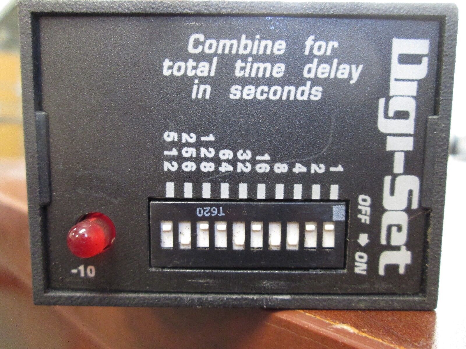 SSAC Time Delay Relay TDM120AL 120VAC 10A Used