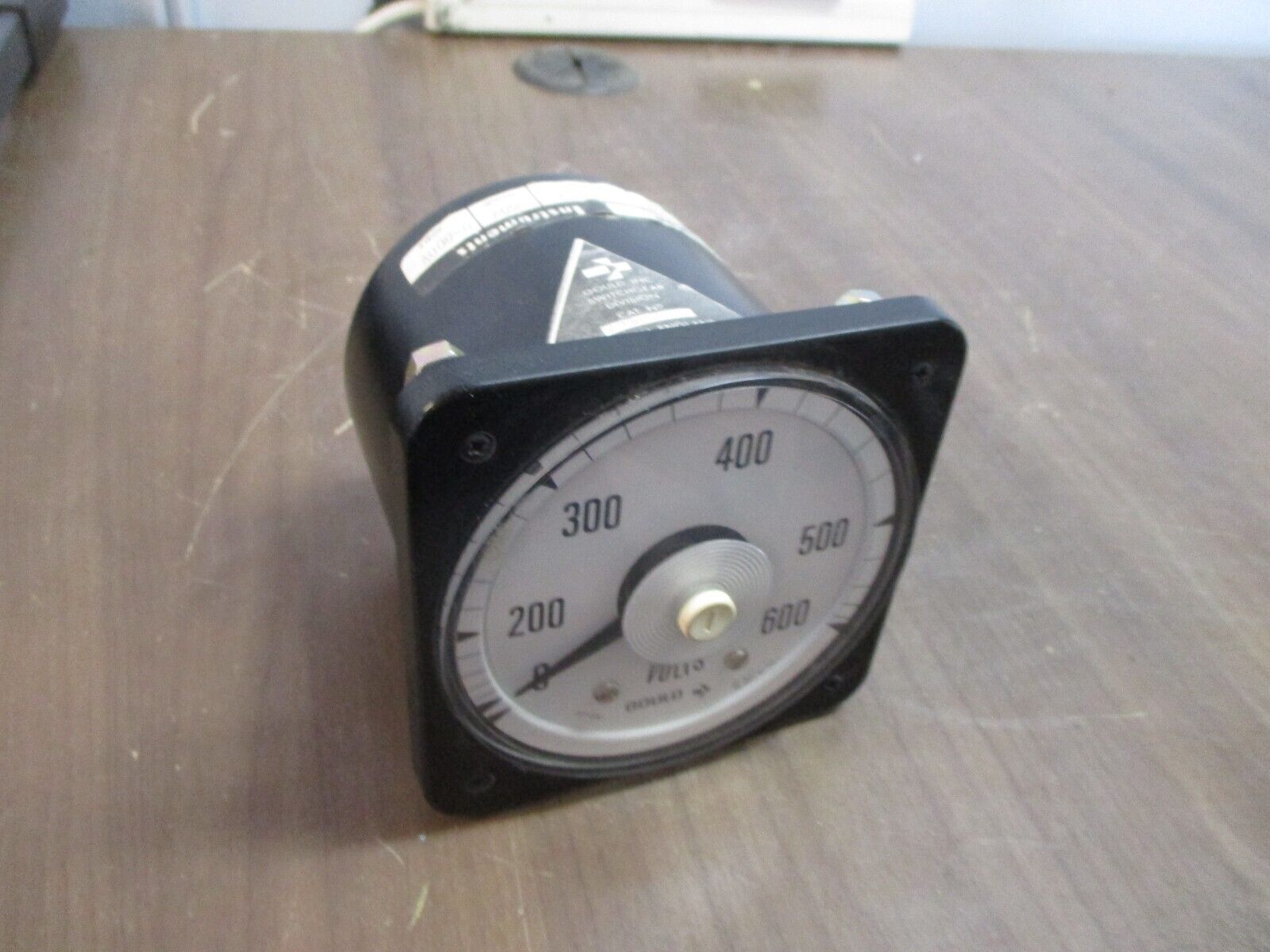 Crompton / Gould Type 077-08 AC Voltmeter VA RSSJ Range: 0-600V Used