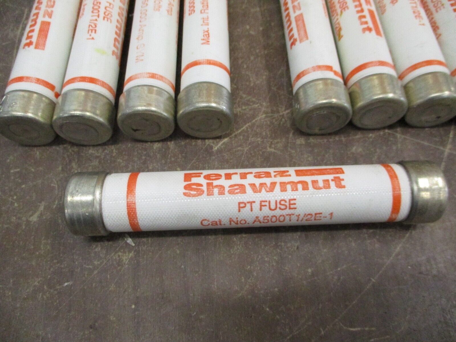Ferraz Shawmut PT Fuse A500T1/2E-1 1/2E 5000V *Box of 10* New Surplus