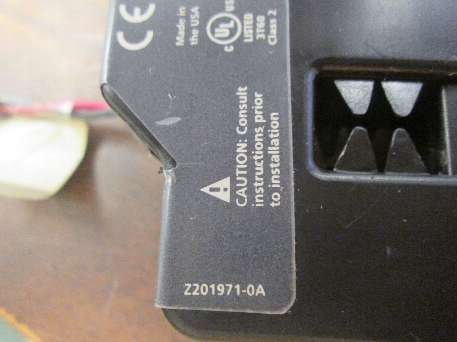 Veris Industries Hawkeye 600 Sensor Z201971-0A 1A@30V Used