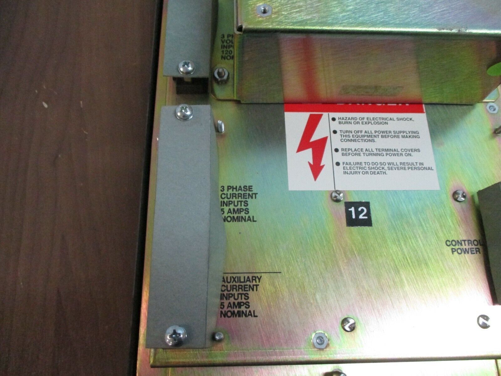 Square D PowerLogic Circuit Monitor 3020 CM-2250 w/ 3020 IOM-11 Module Used
