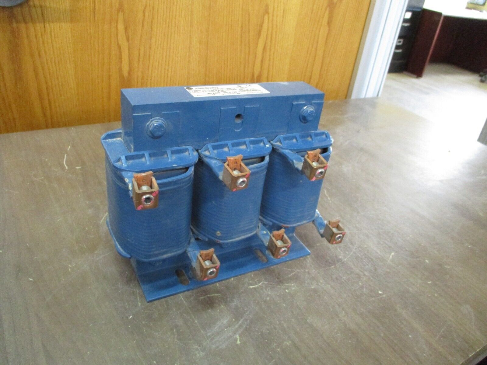 Allen-Bradley 3 Phase Line Reactor 1321-3R80-B 0.4mH 600V 50/60Hz Used