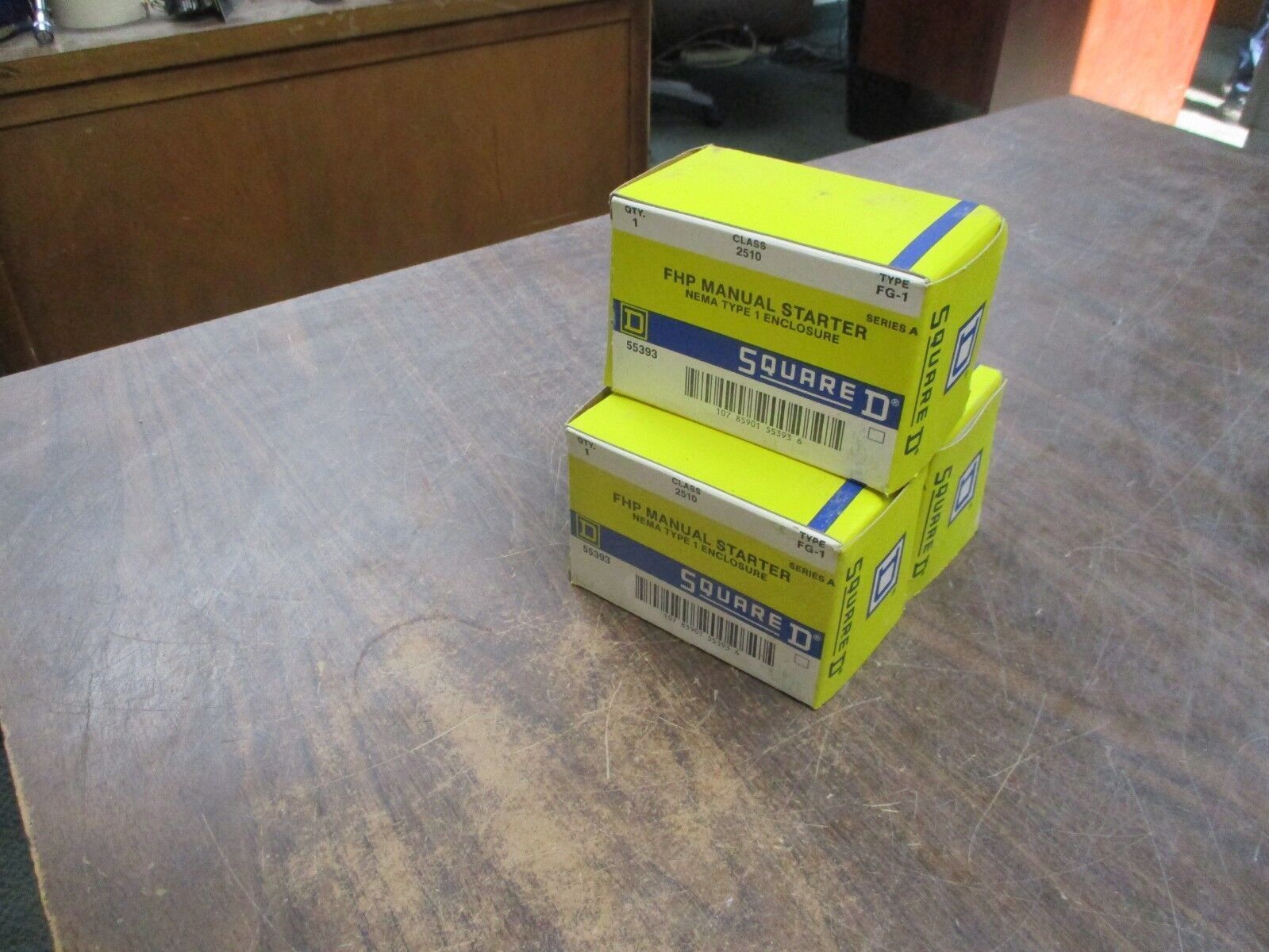 Square D FHP Manual Starter 2510FG1 *Lot of 3* New Surplus