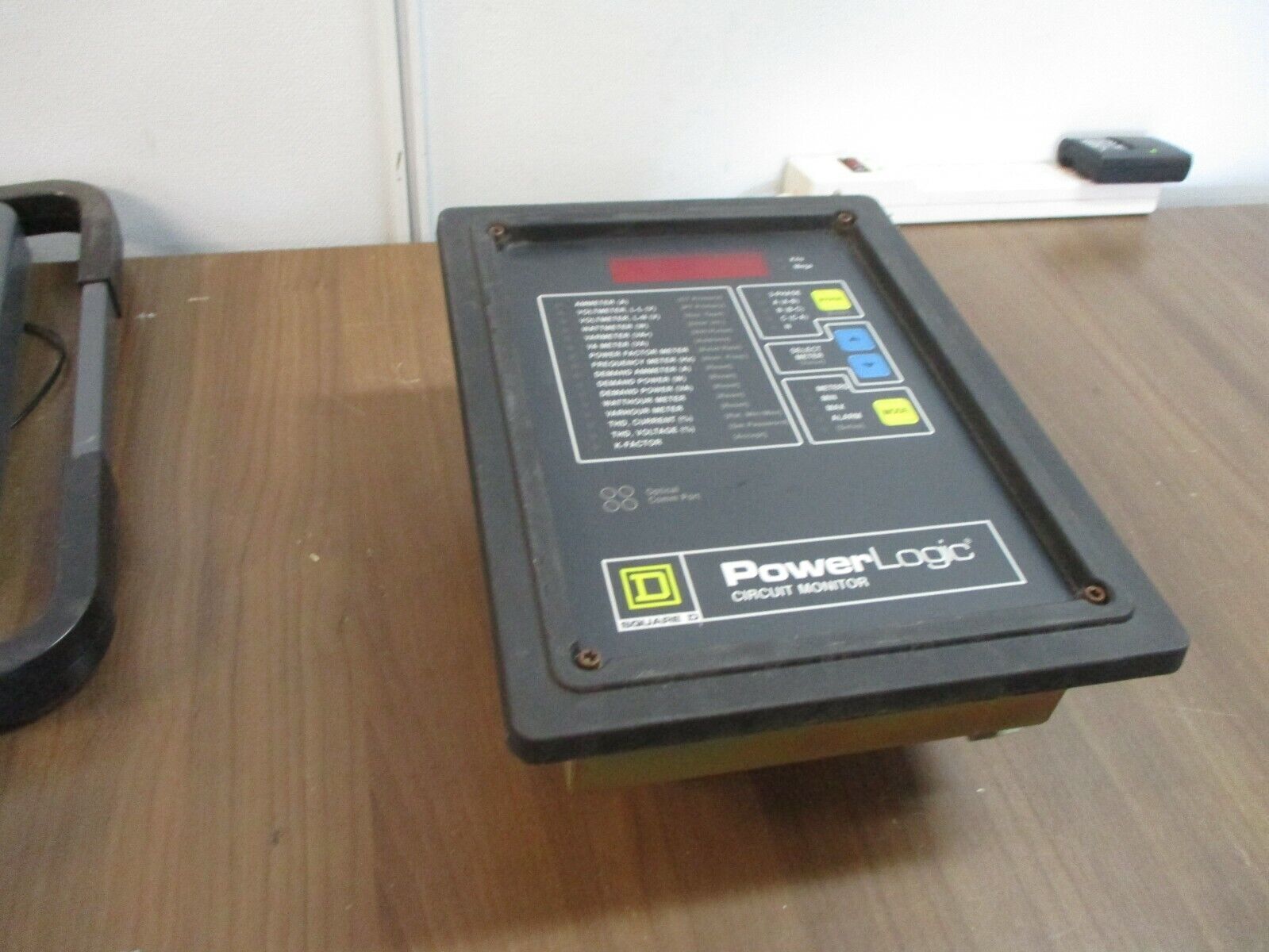 Square D PowerLogic Circuit Monitor 3020 CM-2350 w/ 3020 IOM-11 Module, Used