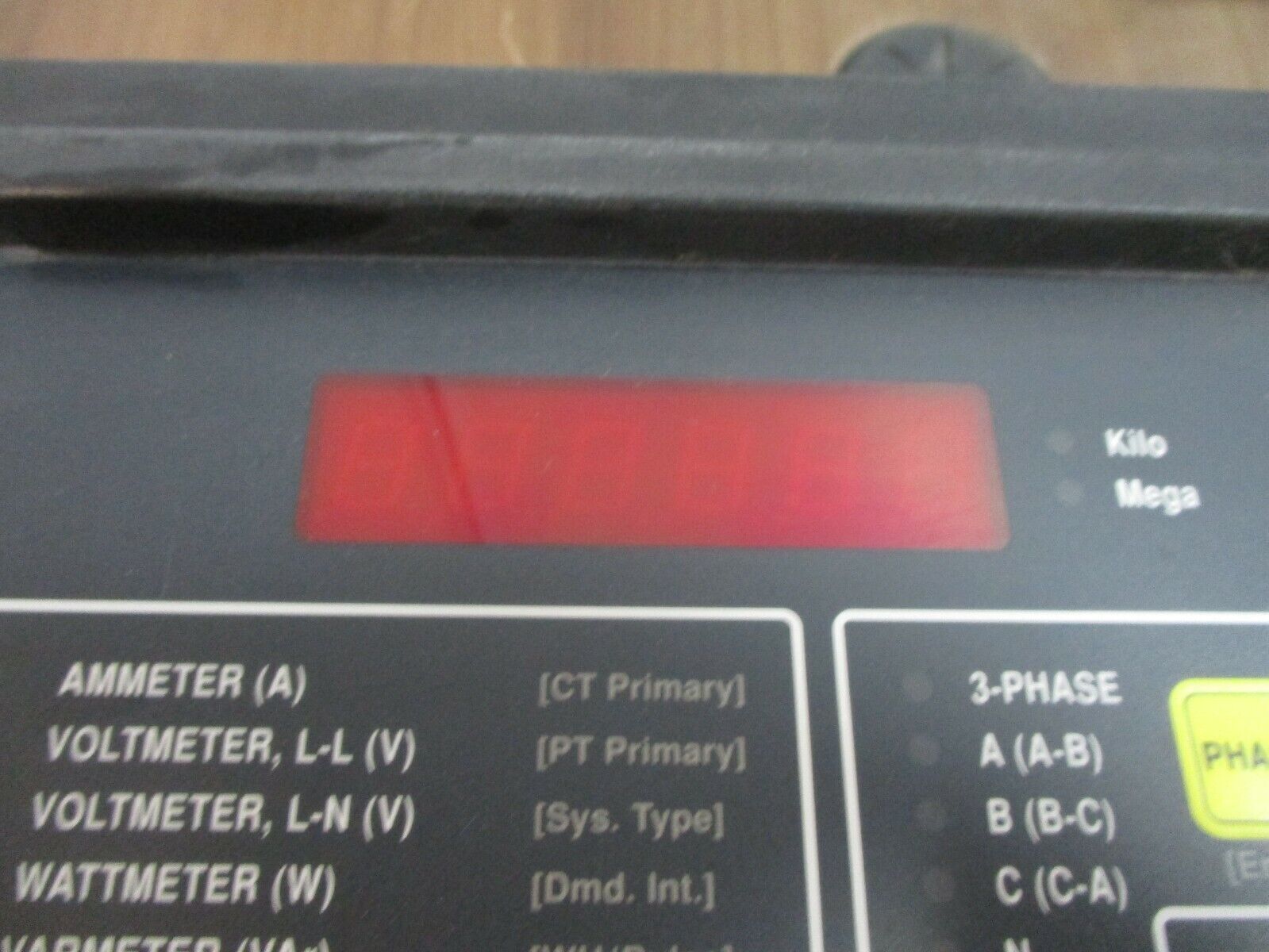 Square D PowerLogic Circuit Monitor 3020 CM-2350 w/ 3020 IOM-11 Module, Used