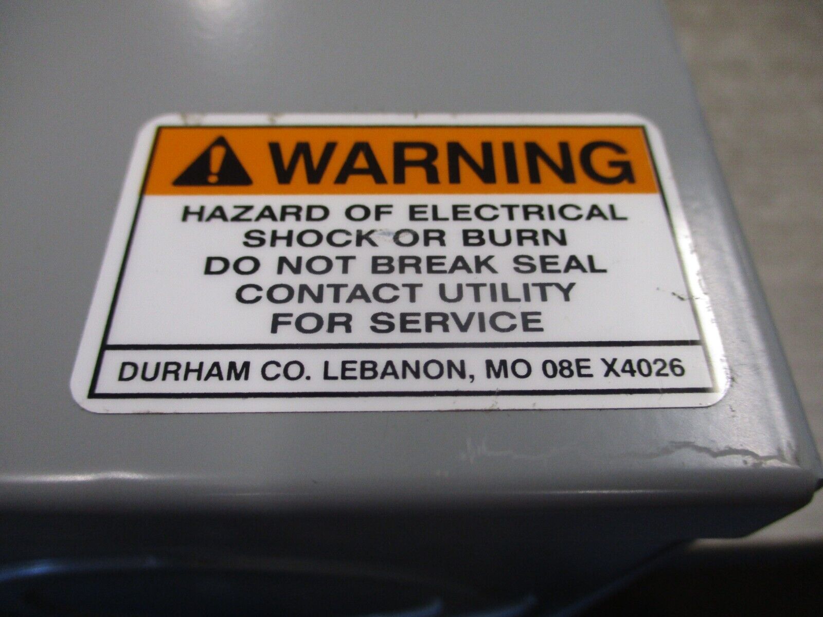 Eaton Meter Socket UTH4213ACH 200A *No Box* New Surplus