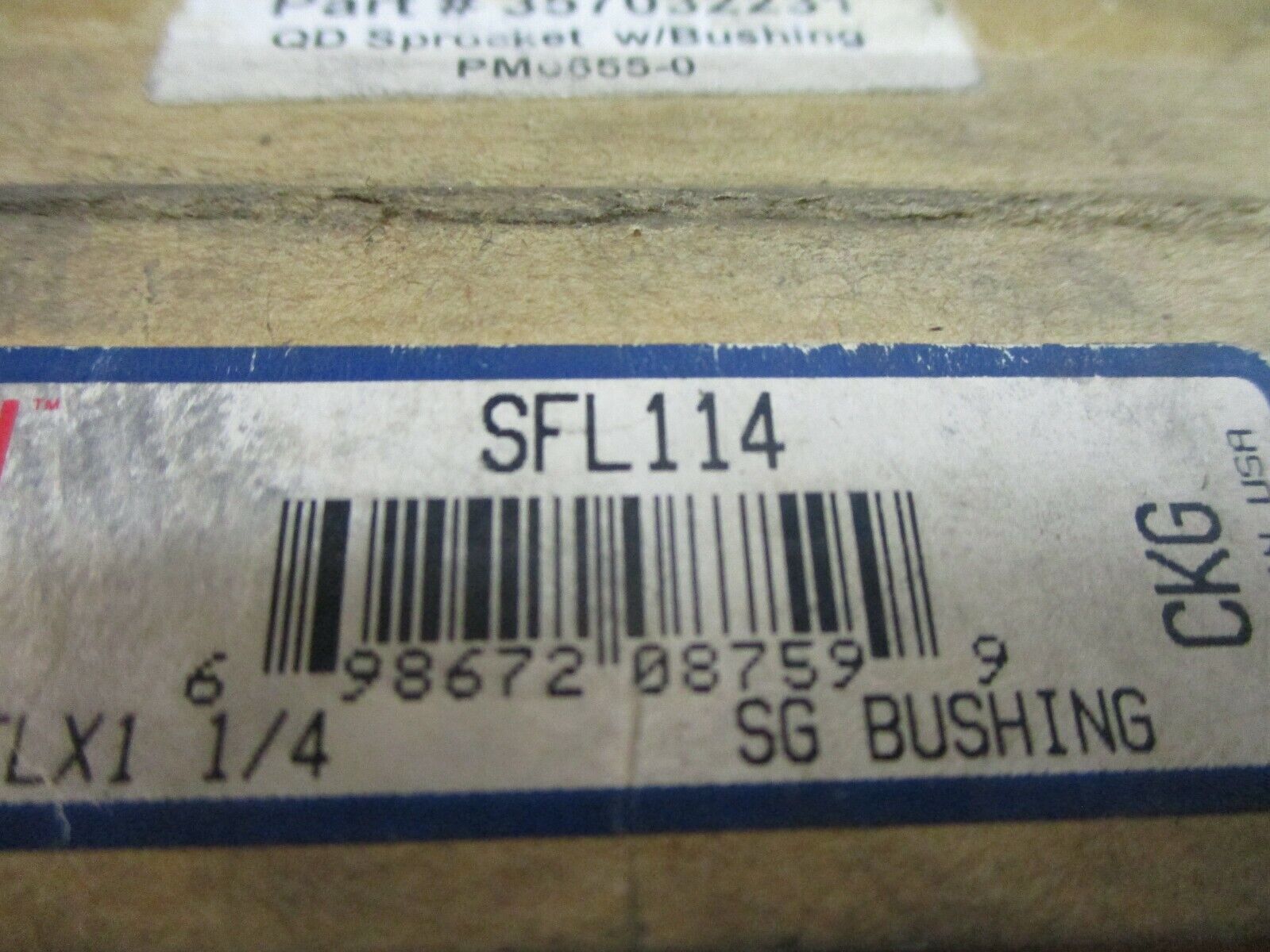 TB Wood's SG Bushing SFL114 1 1/4" New Surplus