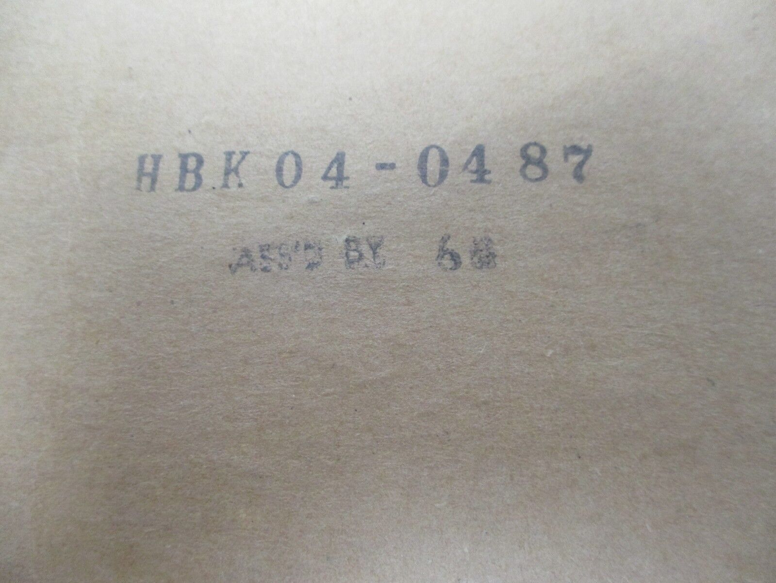 Donaldson 25 Micron Filter HBK04-0487 New Surplus