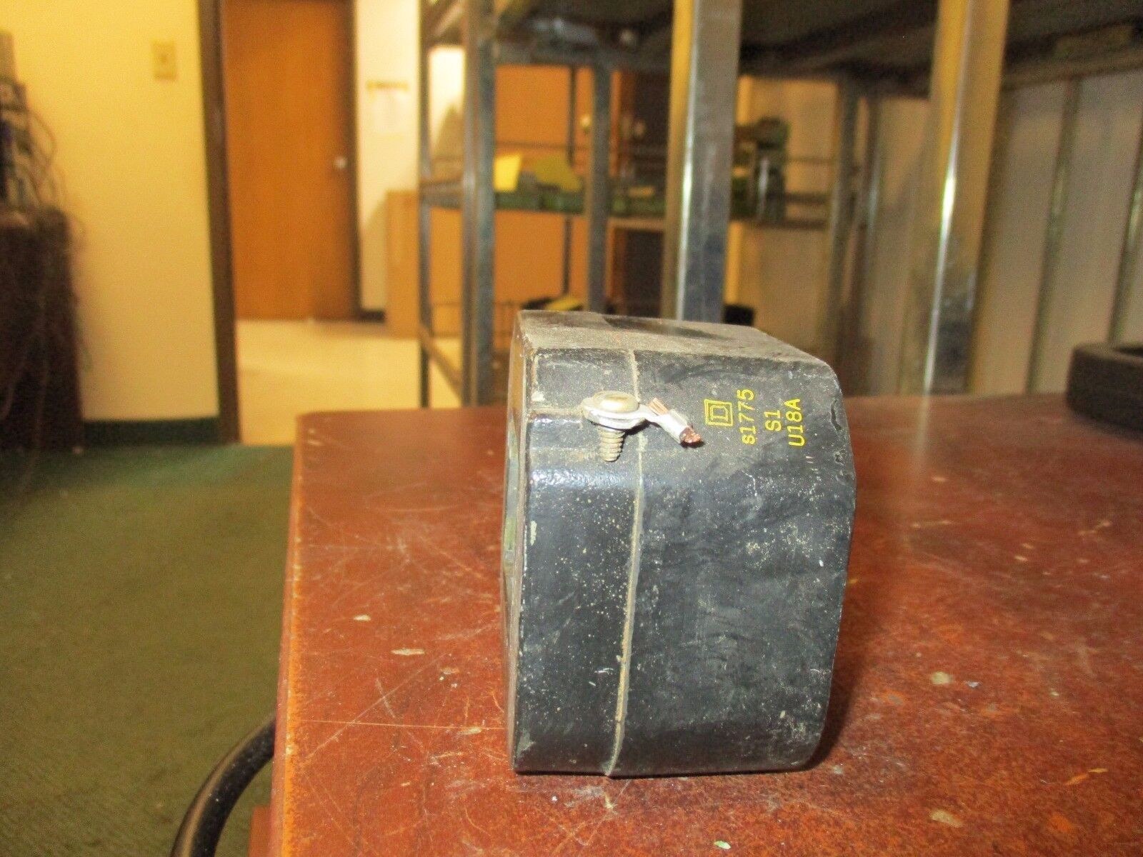 Square D Magnetic Coil S1775-S1-U18A 120V@60Hz 110V@50Hz Used
