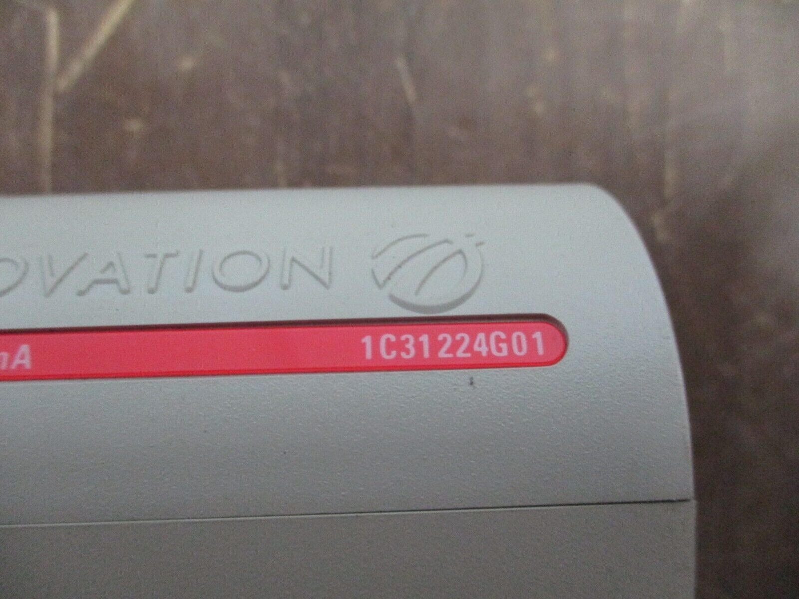 Emerson Ovation Analog Input Module 1C31224G01 4-20mA Used