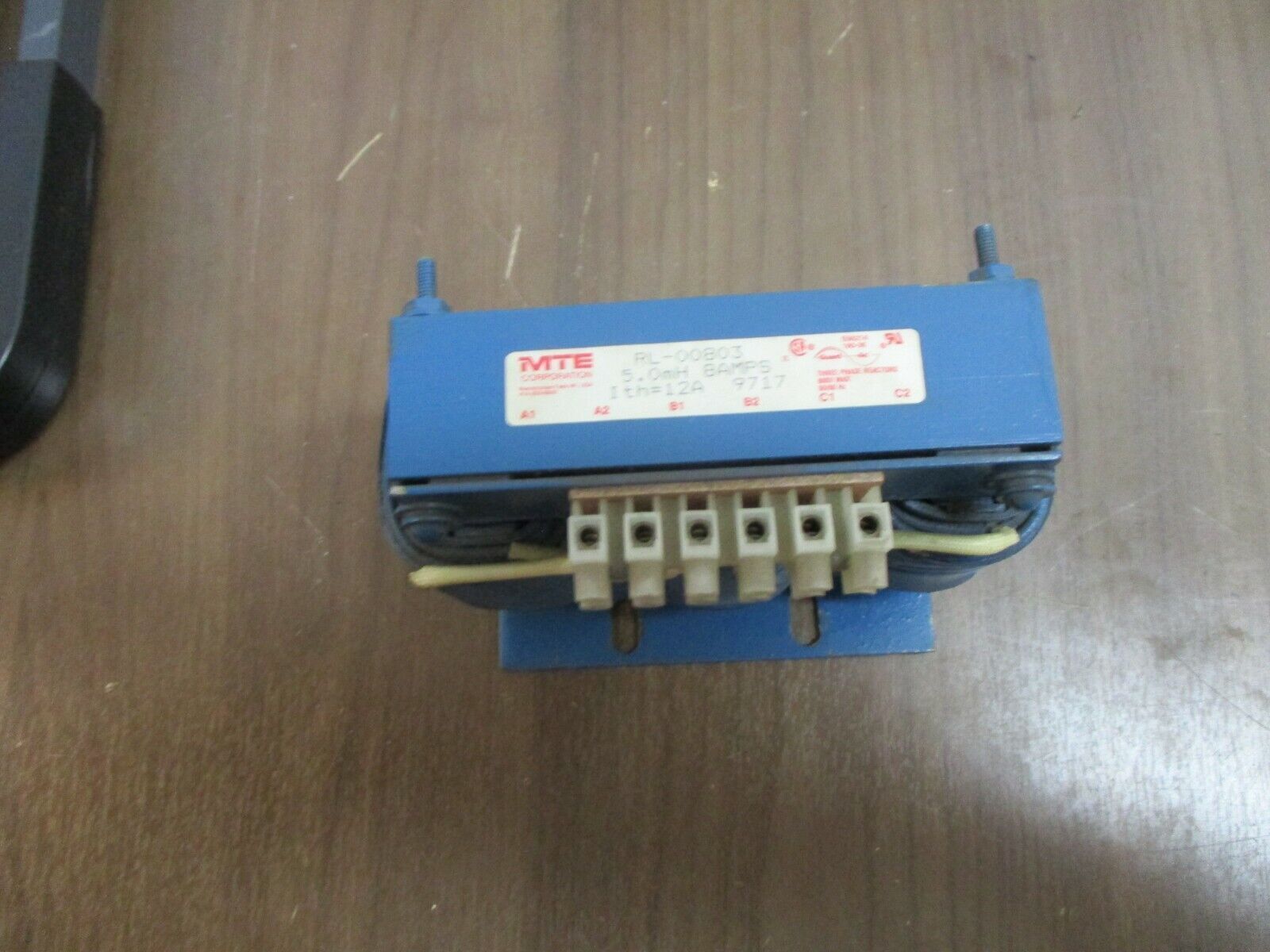 MTE Line Reactor RL-00803, 8A 5mH 600V Used