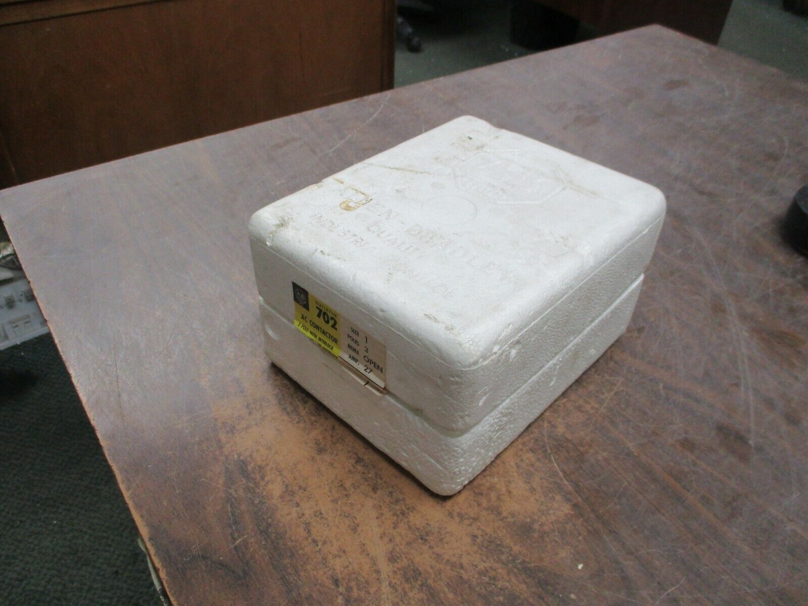 Allen-Bradley Size 1 Contactor 702-B0H93 Ser. K 208V Coil 27A 3P New Surplus