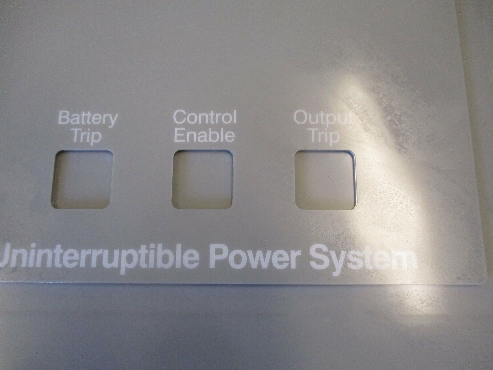 Liebert ActivePower UPS Display Assembly 02-800602-10 Used
