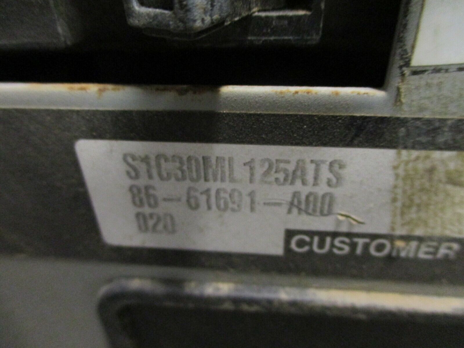 Siemens Main Lug Breaker Panel S1C30ML125ATS 250A Max 208Y/120 3Ph 4W Used