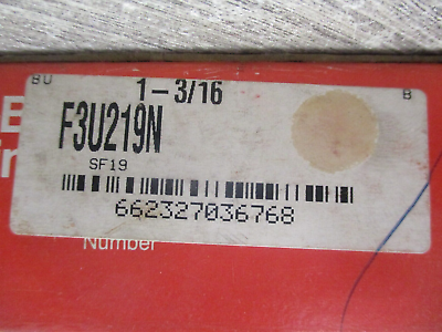 Link-Belt Flange Mount Bearing F3U219N 1-3/16" New Surplus