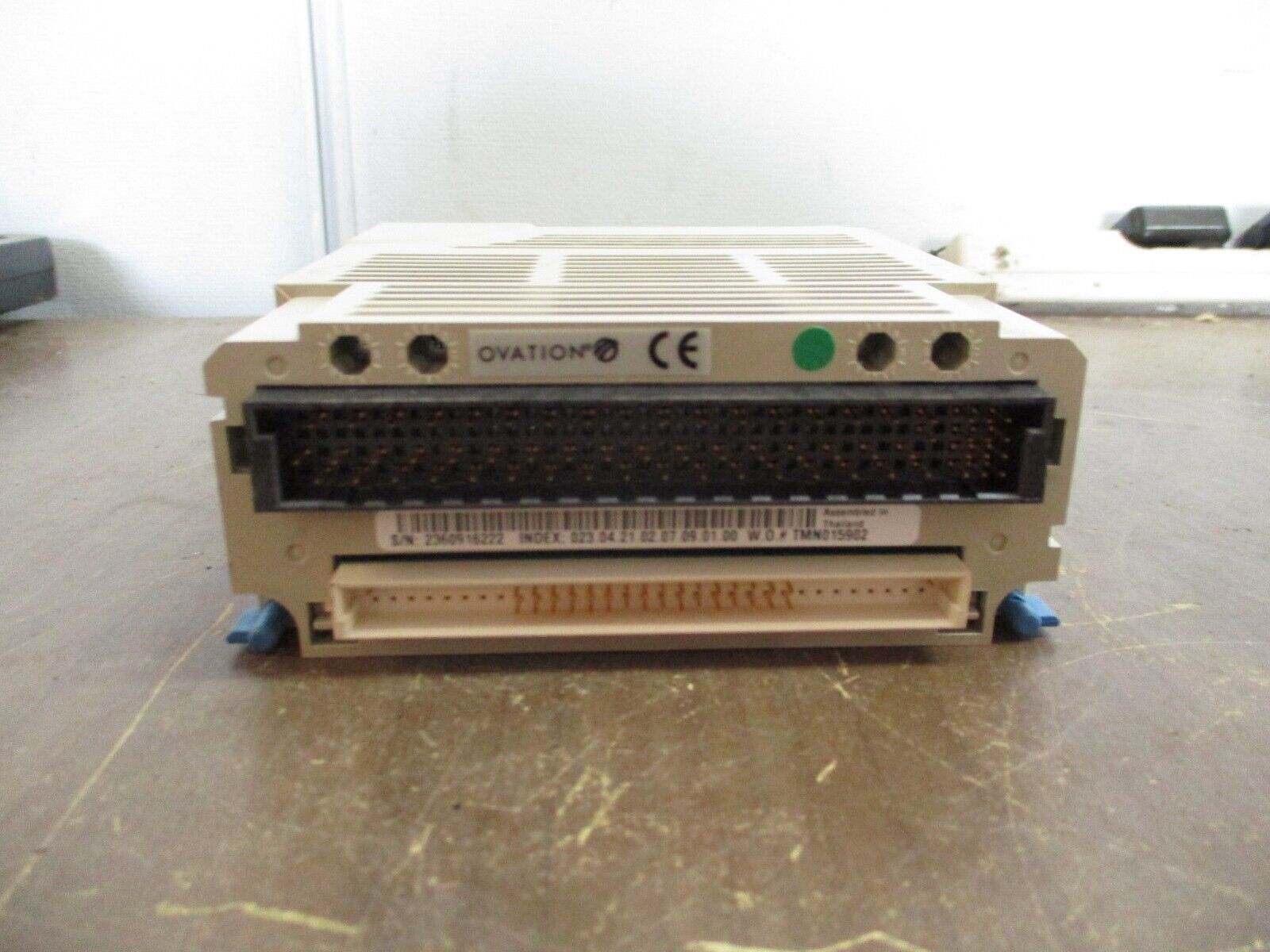 Emerson Ovation Analog Input Module 5X00070G04 20mV/50mV/100mV Used