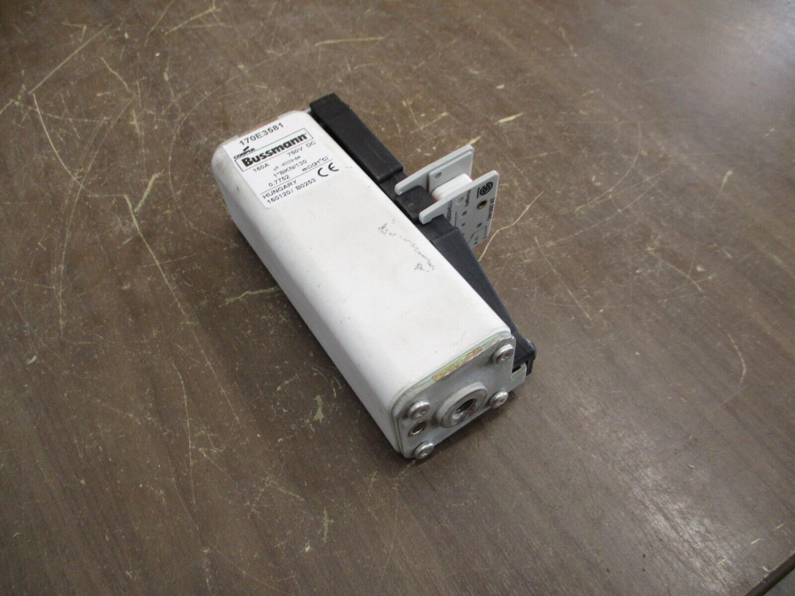 Cooper Bussmann Fuse 170E3581 160A 750V Used