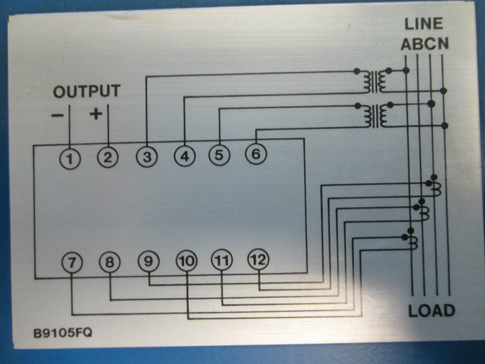 Yokogawa Power Line Transducer Model 2475 Watt 3P 4W