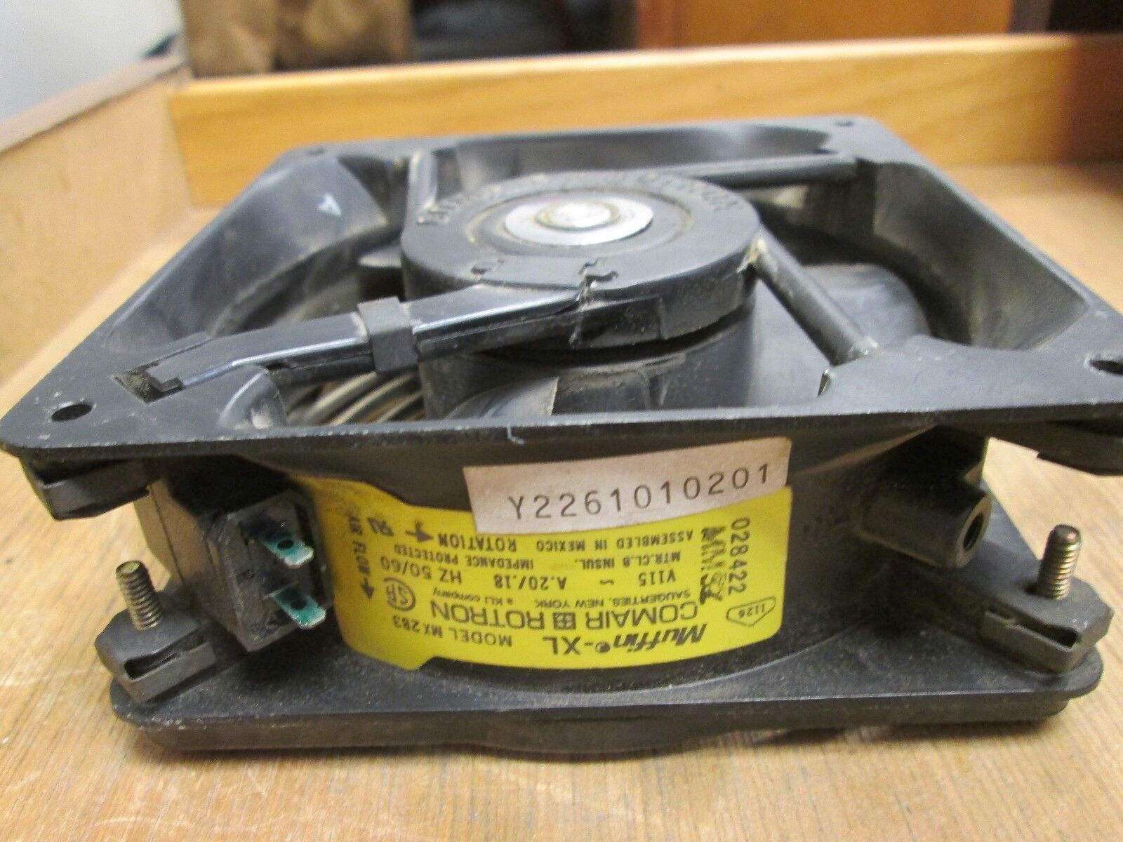 Comair Rotron Muffin-XL Fan MX2B3 115V 50/60Hz 0.20/0.18A Used