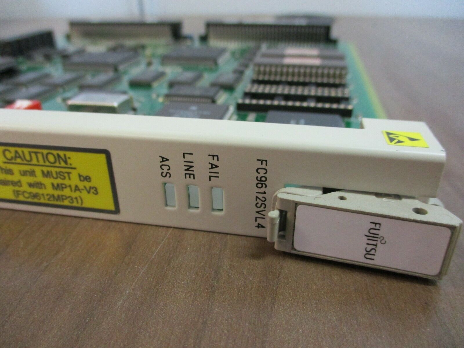 Fujitsu, Supervisory VH Card, Part #: FC9612SVL4 Used