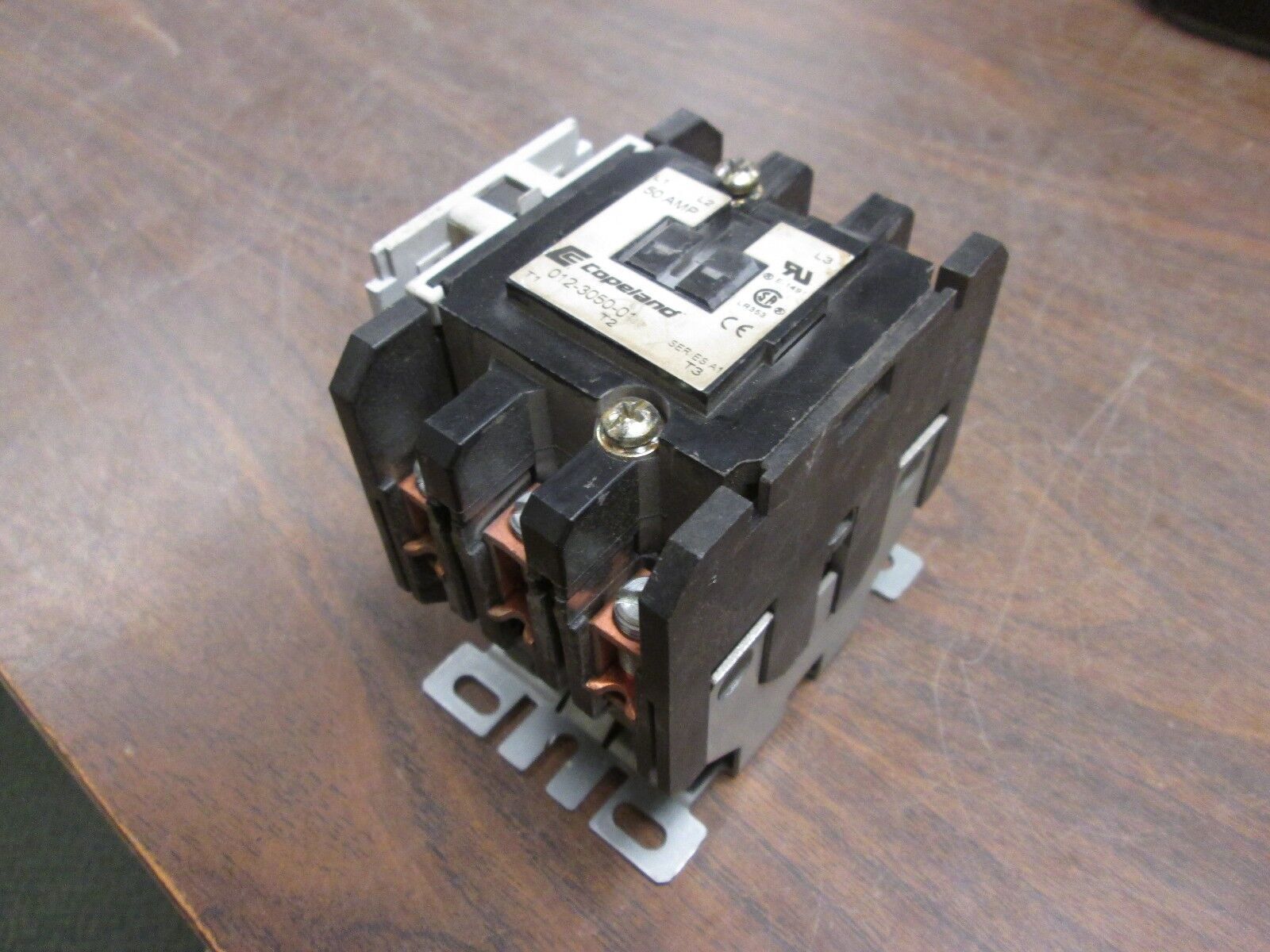 Copeland Contactor 012-3050-01 120V Coil 50A Used