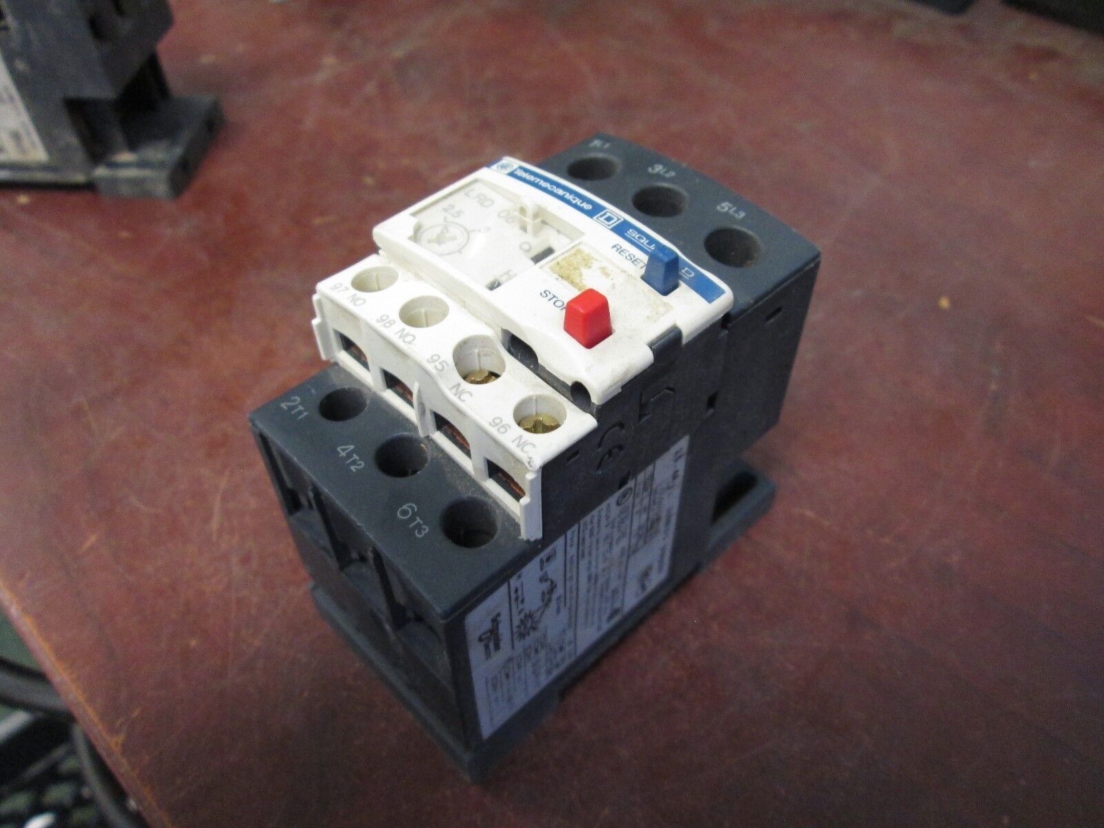 Telemecanique Solid State Overload Relay LRD 08 Range: 2.5 - 4A Used