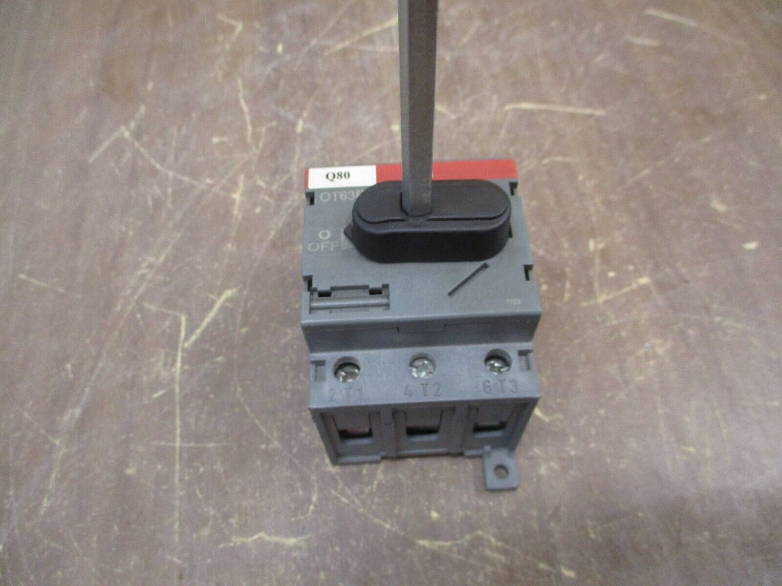 ABB Disconnect Switch OT63F3 60A 600V *No Handle* Used