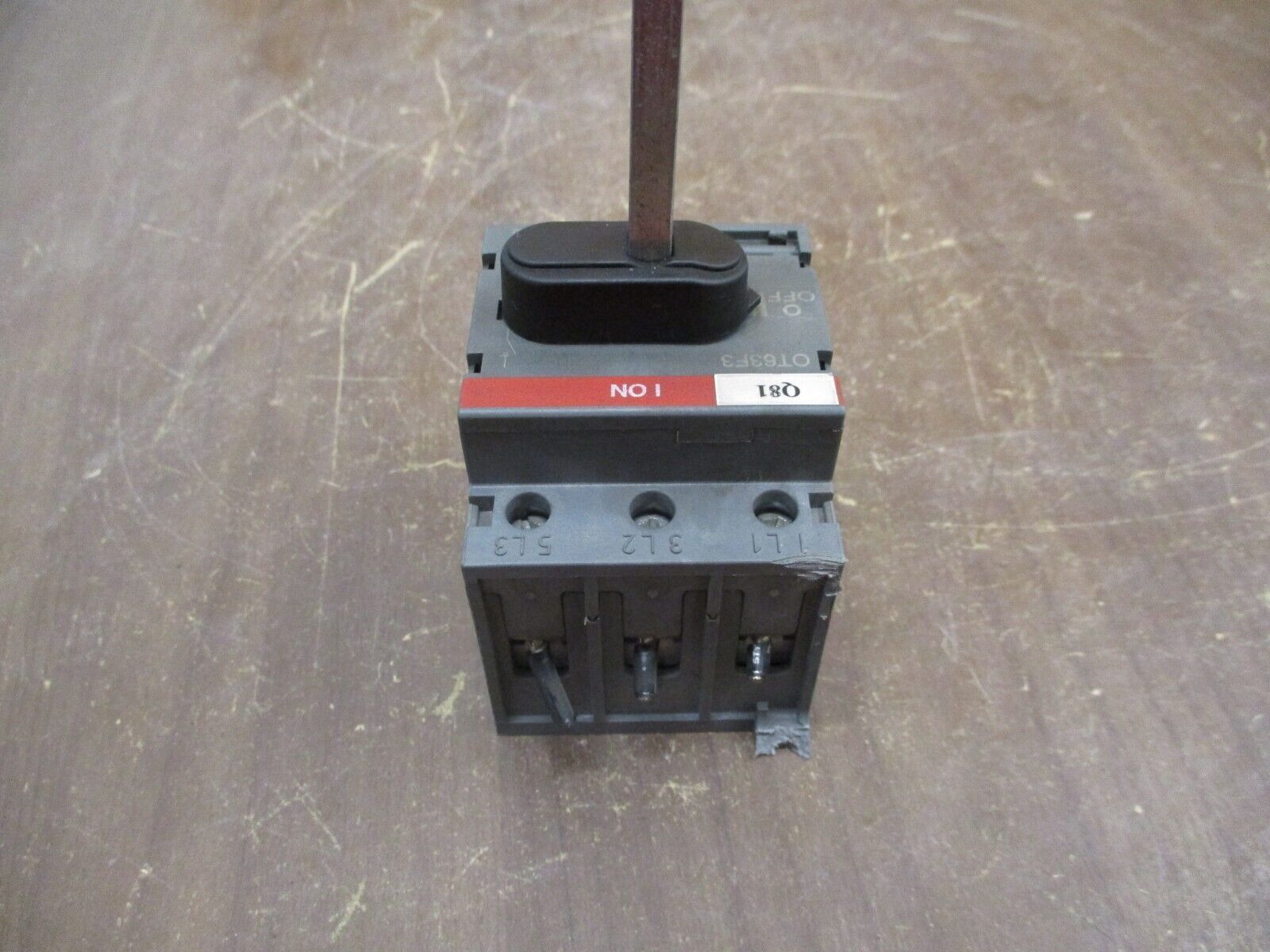 ABB Disconnect Switch OT63F3 60A 600V *No Handle* Used