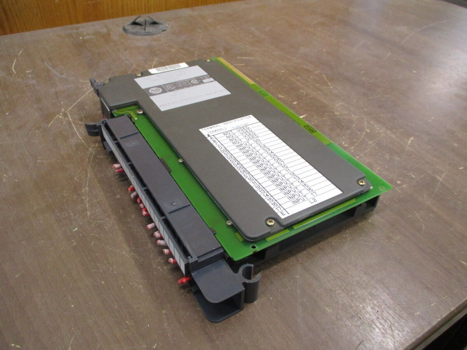 Allen-Bradley Input Module 1771-IAD Ser. C 120V AC/DC Used