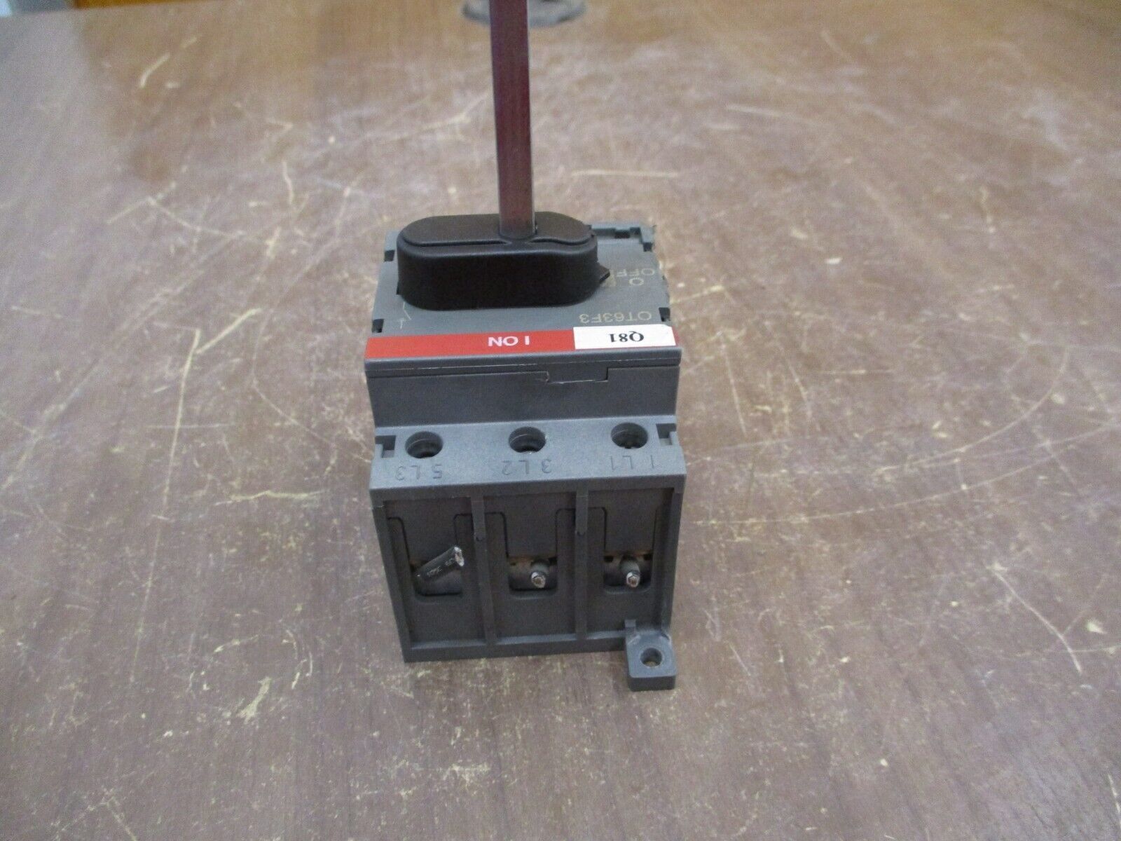 ABB Disconnect Switch OT63F3 60A 600V *No Handle* Used
