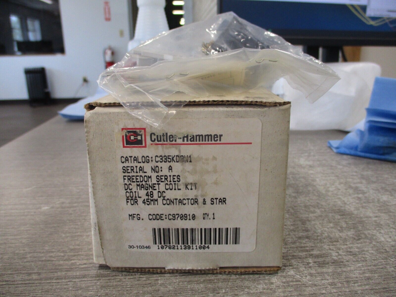 Cutler-Hammer Freedom Series DC Coil Kit C335KD3W1 48V New Surplus