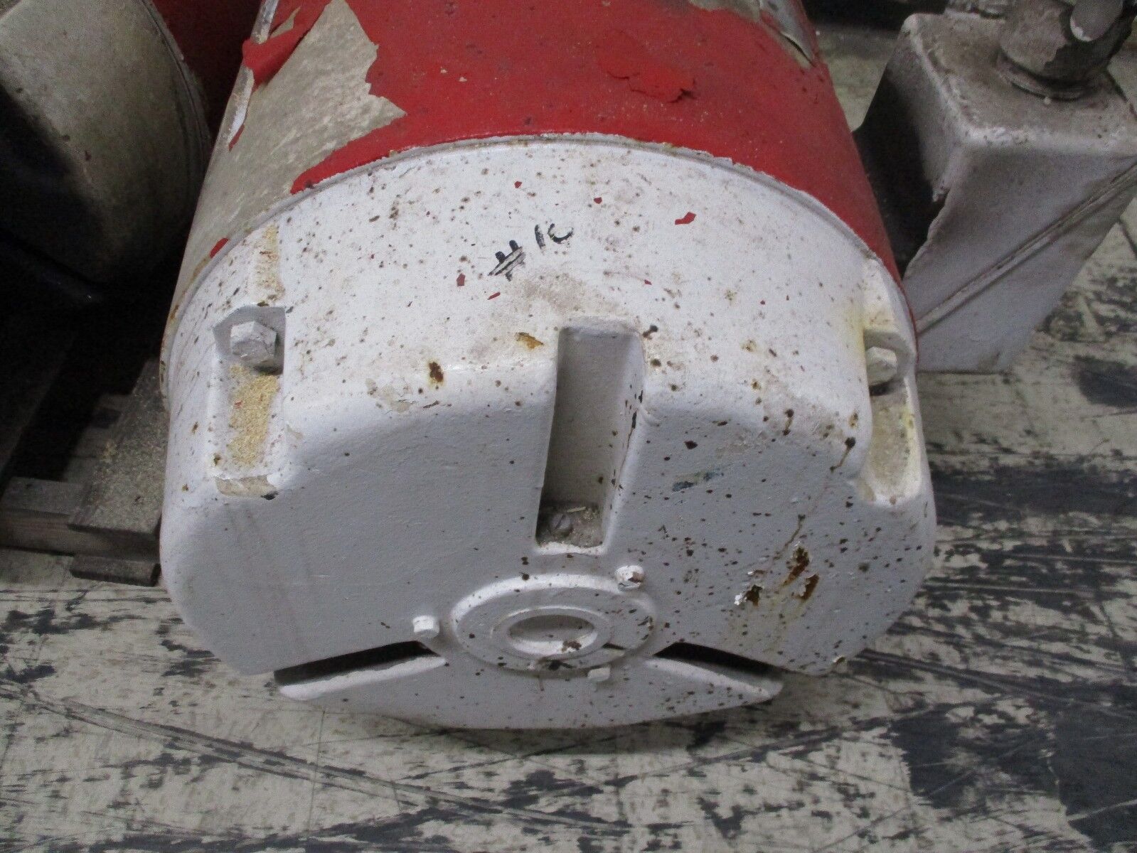 Allis AC Motor 125HP 1800RPM 440V 147A 60Hz 3Ph 445U Frame Used