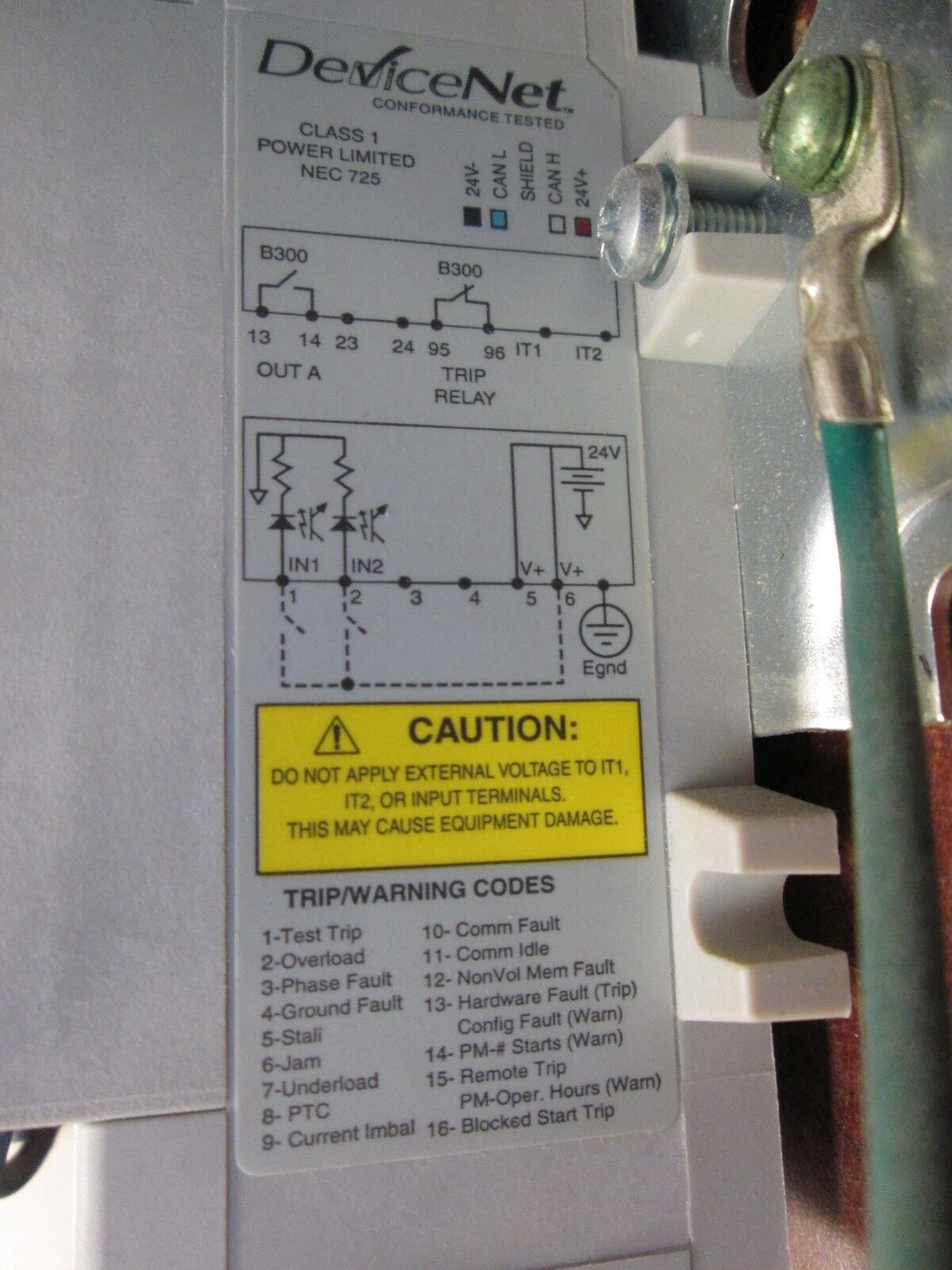 Allen-Bradley Starter 509-COD-EC1C-90 Size 2 115-120V Coil Overload: 5-25A Used