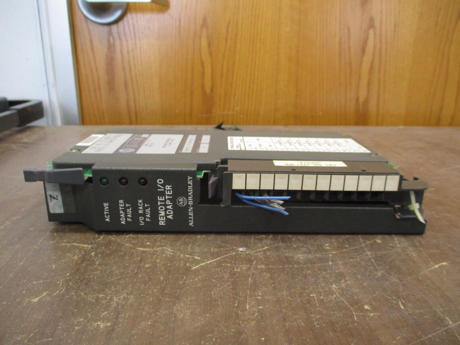 Allen-Bradley Remote I/O Adapter Module 1771-ASB D Ser. D F/W Rev. G Used