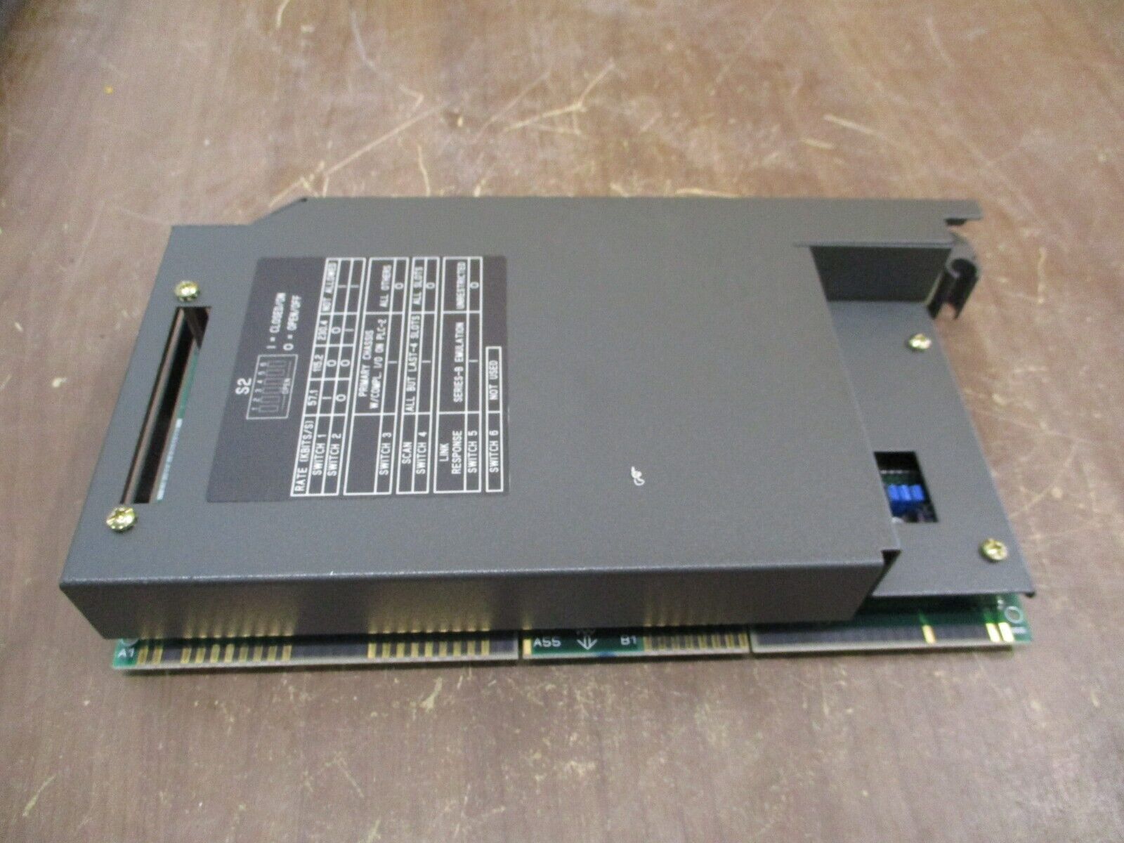 Allen-Bradley Remote I/O Adapter Module 1771-ASB D Ser. D F/W Rev. G Used