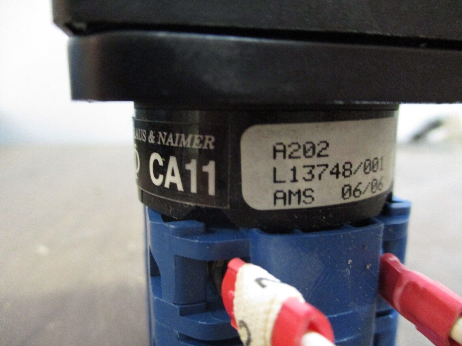 Kraus & Naimer Rotary Switch CA11 A202 20A 600V Used