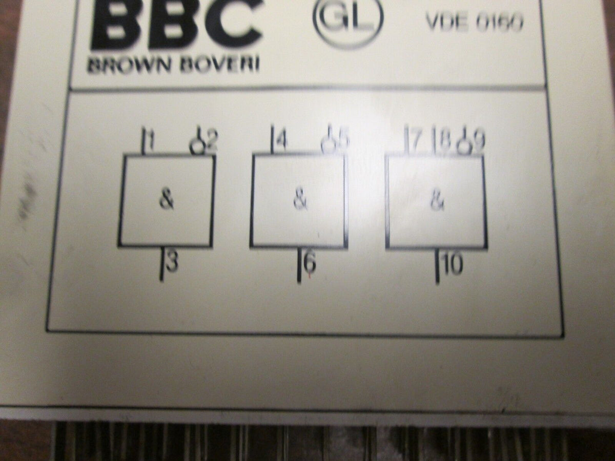 BBC Logic and Gate Unit GH-R-412-0001-R1 3 Function Used