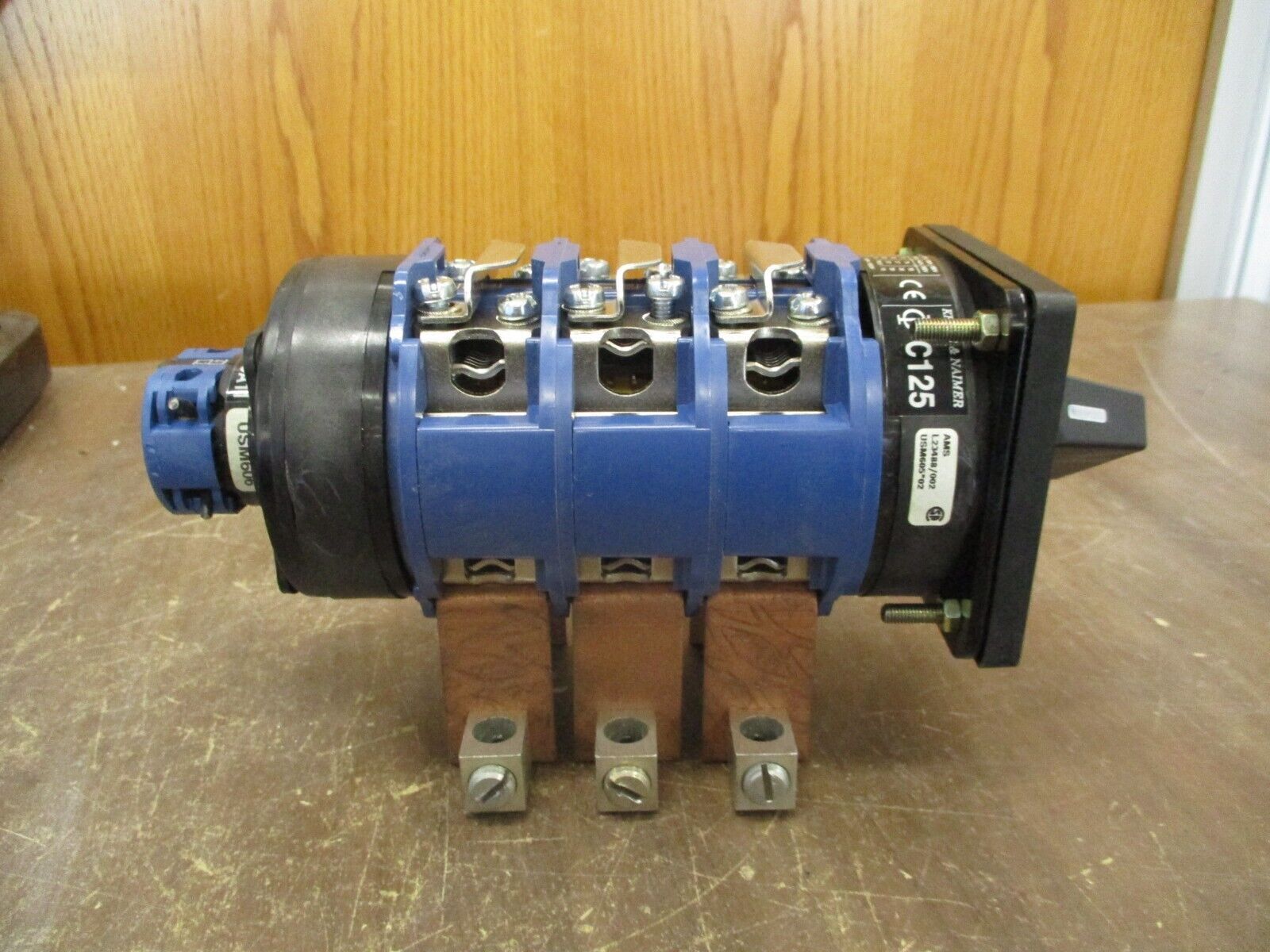 Kraus & Naimer UPS Bypass Rotary Switch C125 150A 600V Used