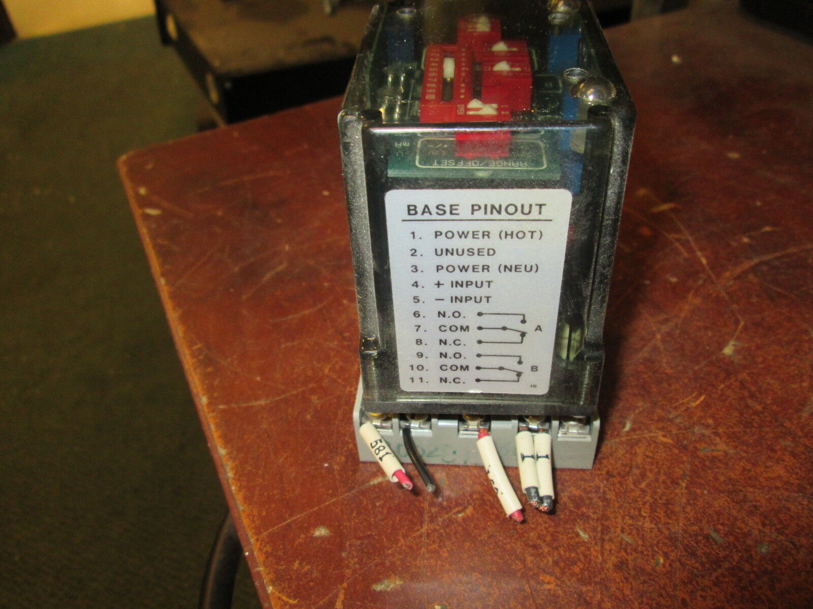 Action Pak Signal Conditioner 1090-0000 120V Used