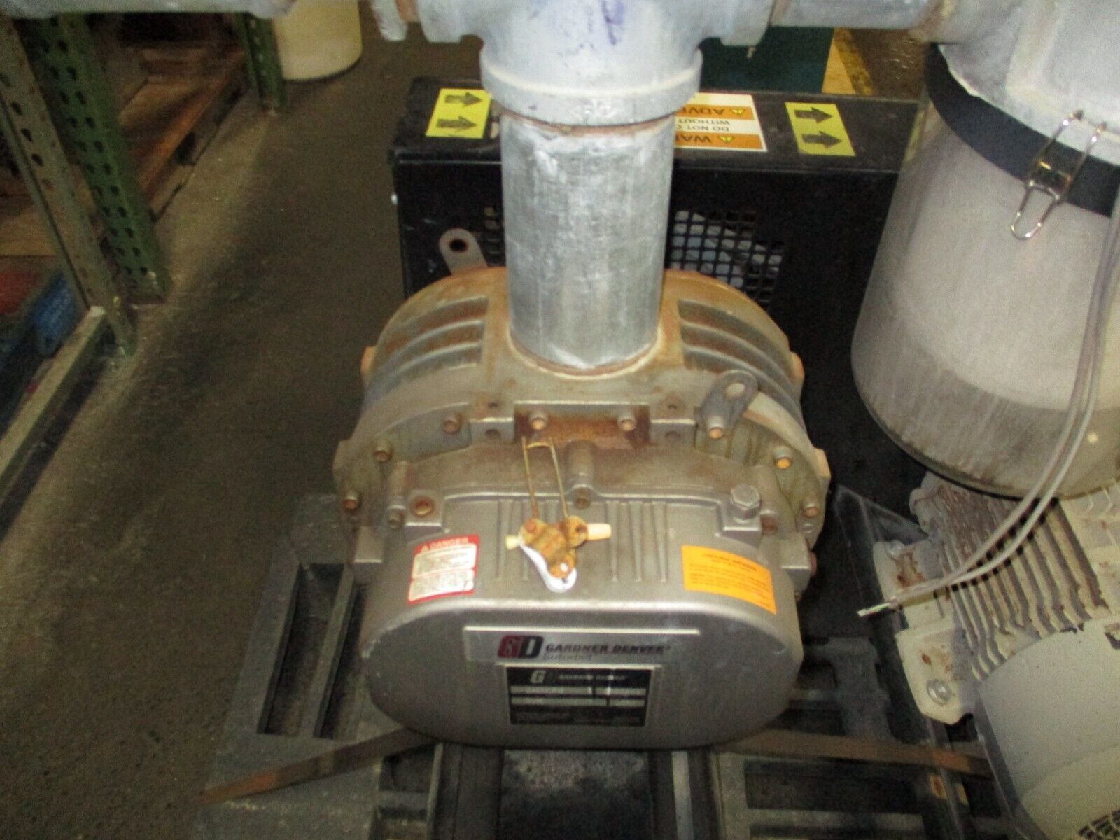 Gardner Denver Sutorbilt GAEMCRA Blower Package 5MR 2850 RPM Max 10HP 3Ph Used