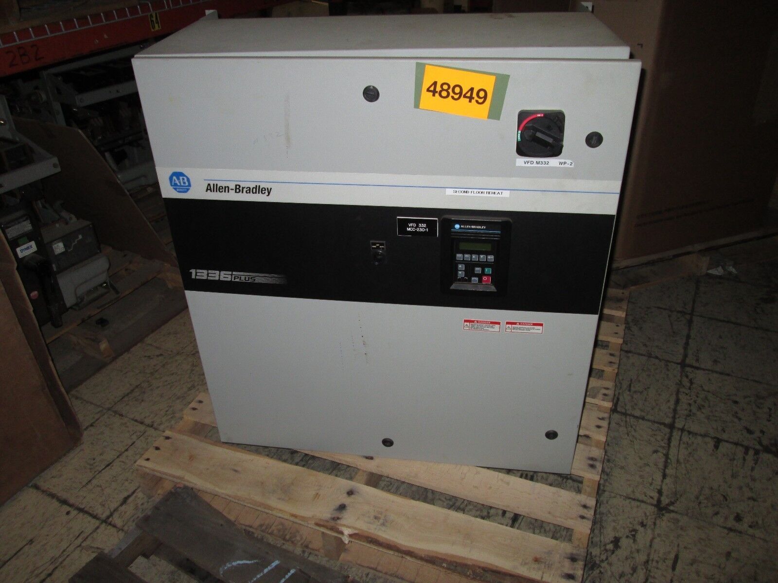 Allen-Bradley Enclosed Drive 1336S-BRF75-AN-EN4-L6 7.5HP Drive has EN3