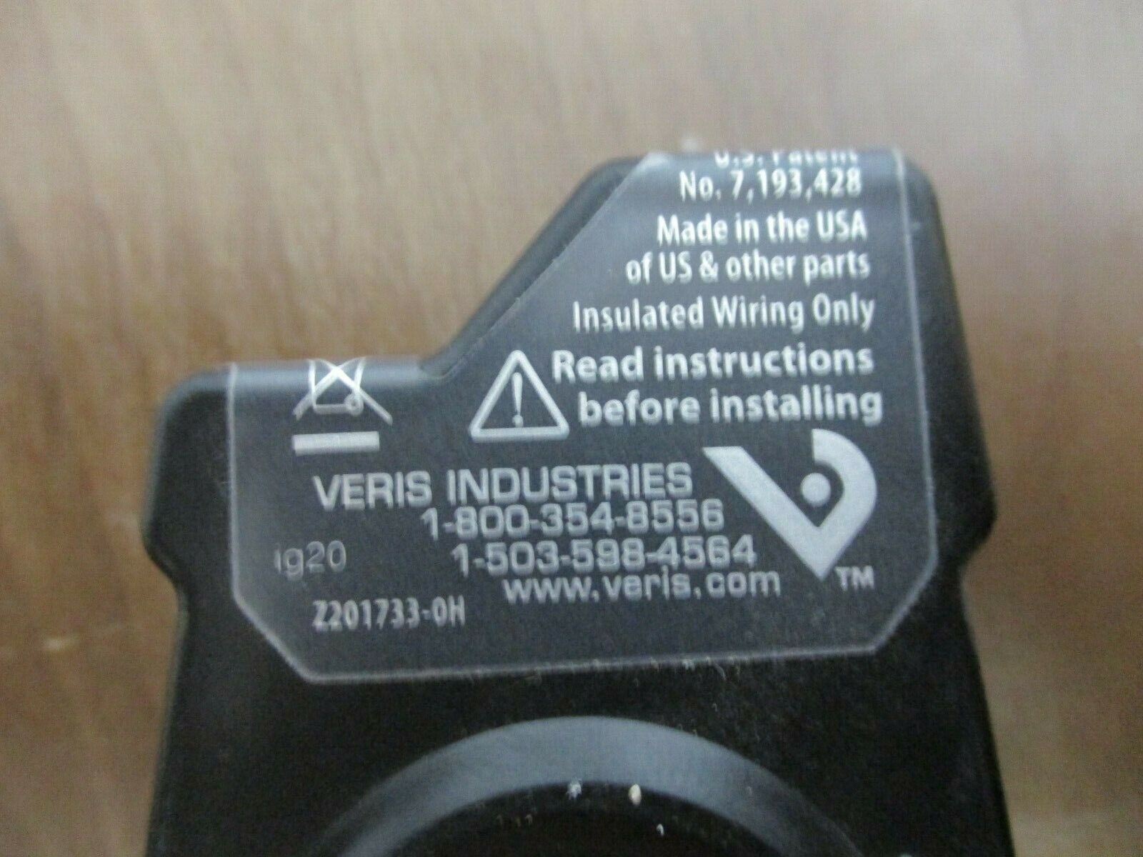 Hawkeye 800 Current Sensor Z201733-0H Used