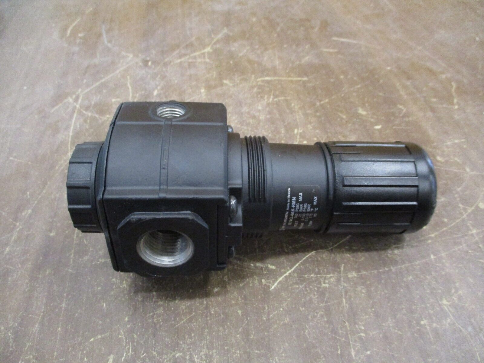 Norgren Pressure Regulator R74G-4AK-RMN Inlet: 300 PSIG Max Range: 5-150 PSIG