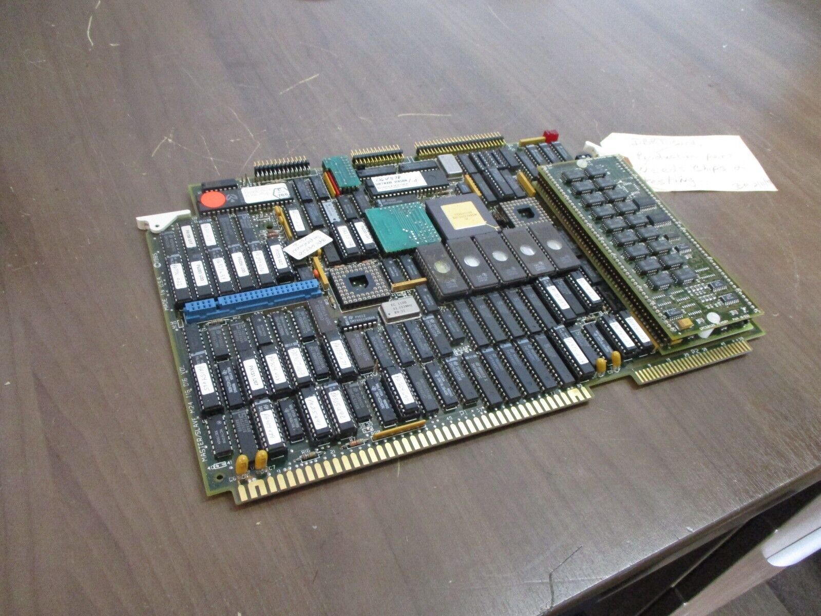 Microbar Systems GPC68020 Control Board PWA 18-030 w/ PWA 18-032 Memory Board