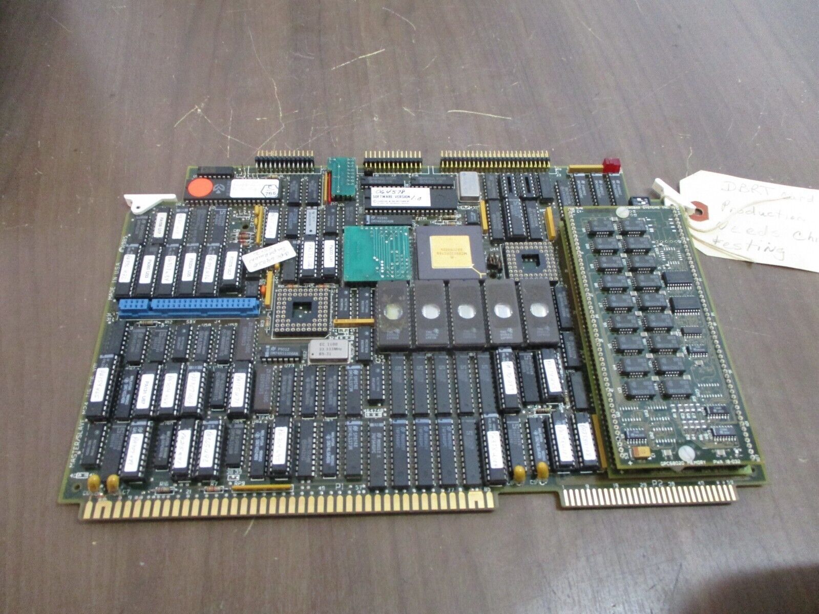 Microbar Systems GPC68020 Control Board PWA 18-030 w/ PWA 18-032 Memory Board
