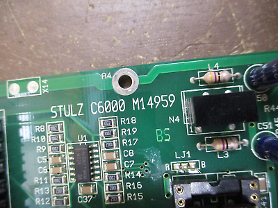 Stulz C6000 I/O Board M14959 *Missing (1) Terminal Screw* Used